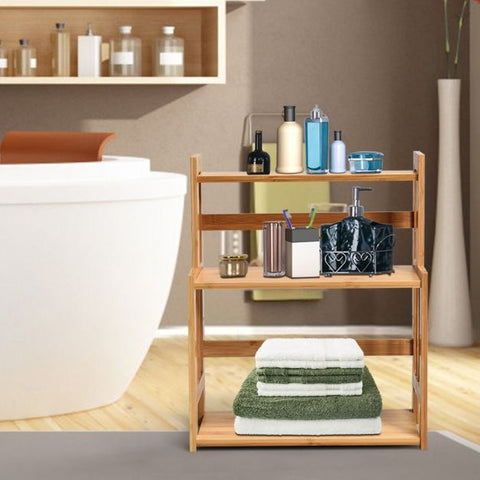 Versatile and Spacious Kitchen Spice Storage Rack with 3 Tiers