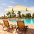 Patio 300CM Table Umbrella with Adjustable Angle and Height Feature