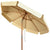 Patio 300CM Table Umbrella with Adjustable Angle and Height Feature