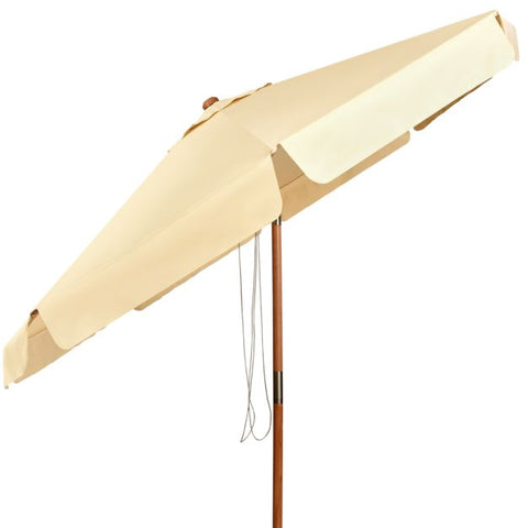 Patio 300CM Table Umbrella with Adjustable Angle and Height Feature
