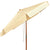 Patio 300CM Table Umbrella with Adjustable Angle and Height Feature