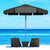 Patio 300CM Table Umbrella with Adjustable Angle and Height Feature