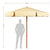 Patio 300CM Table Umbrella with Adjustable Angle and Height Feature