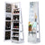 360 Degree Standing Jewellery Mirror with Inside and Outside Storages, Internal Mirror with LED