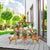Garden Wooden Multi-Function Corner Plant Pot Stand
