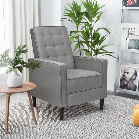 Royal Highbacked Armchair with Extendable Footrest