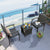 Outdoor Wicker Chair Set with soft Cushions and Rattan Material