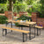 BBQ Folding Picnic Table and Bench Set