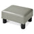 Modern Everyday Use Small Footstool in PU Leather