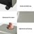Modern Everyday Use Small Footstool in PU Leather