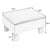 Modern Everyday Use Small Footstool in PU Leather