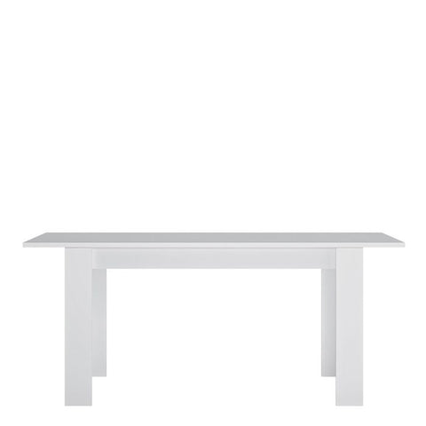 Multi-Use and Versatile Laminated Chipboard Dining Table in White