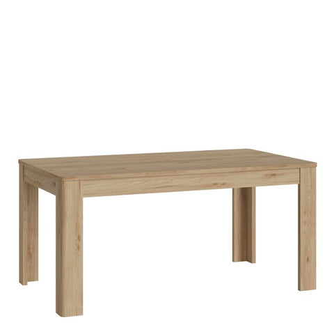 Multi-Use and Versatile Jackson Hickory Oak Dining Table with Minimalistic Appeal