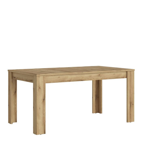 Multi-Use Traditional Oak Dining Table with Minimalistic Appeal