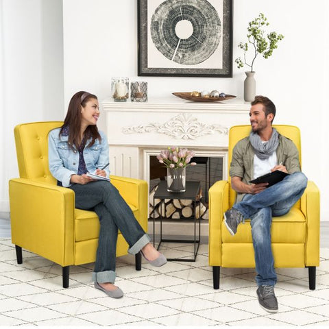 Royal Highbacked Armchair with Extendable Footrest