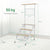 Hanging 4 Tier Multi-Purpose Plant Stand with Swivel Wheels
