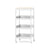 Compact and Versatile Utility Cart with Multiple Tiers and Ample Storage Space