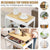 Compact and Versatile Utility Cart with Multiple Tiers and Ample Storage Space