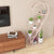 5 Tier Heart Shaped Plant Storage Stand with Metal Frame