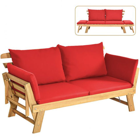 Fairfield Versatile Loveseat Lounger with cushions in Grey