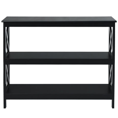 Modern Multifunctional Entryway Console Table with Industrial Design