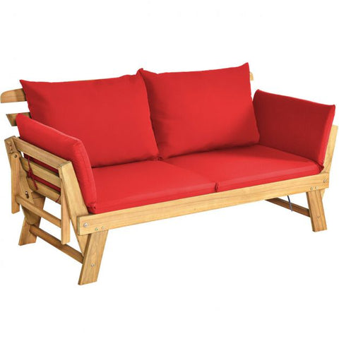 Fairfield Versatile Loveseat Lounger with cushions in Grey