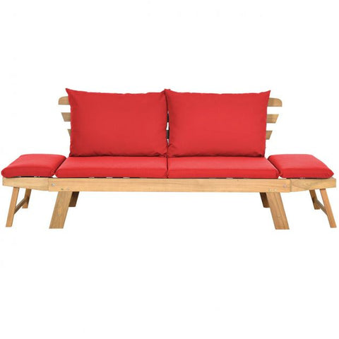 Fairfield Versatile Loveseat Lounger with cushions in Grey