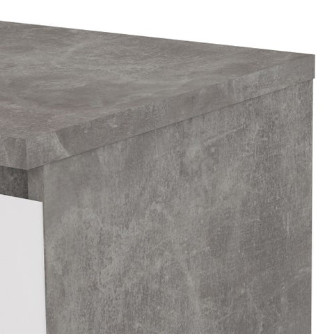 Nyara 1-Drawer Side Table with Bottom Shelf