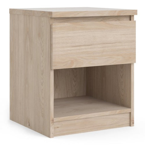 Nyara 1-Drawer Side Table with Bottom Shelf