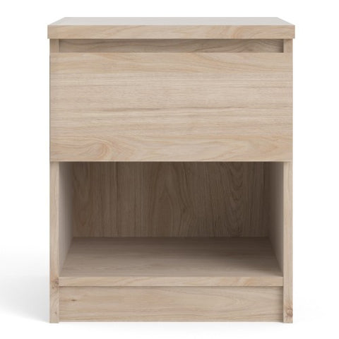 Nyara 1-Drawer Side Table with Bottom Shelf