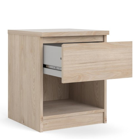 Nyara 1-Drawer Side Table with Bottom Shelf