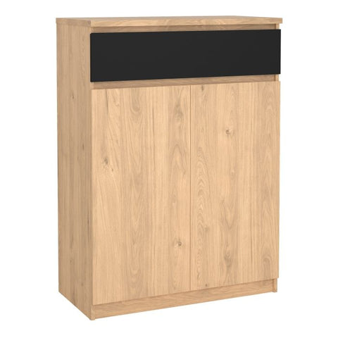 Stylish and Practical Shoe Cabinet with Multiple Storage Shelves and Drawer Storage in White