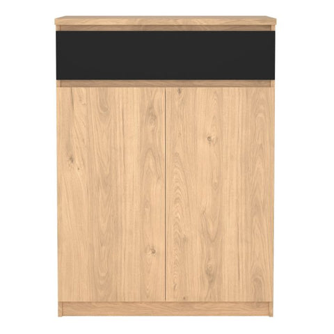 Stylish and Practical Shoe Cabinet with Multiple Storage Shelves and Drawer Storage in White