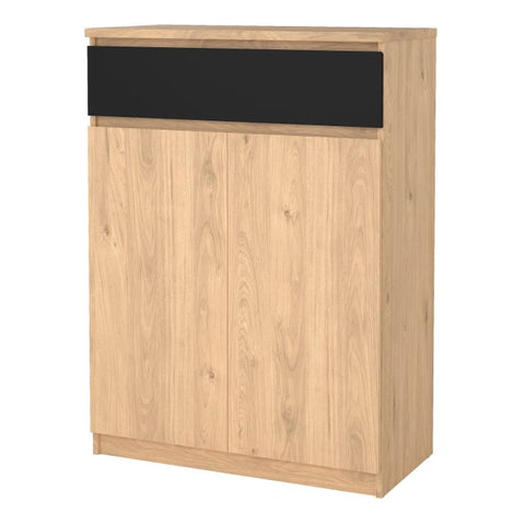 Stylish and Practical Shoe Cabinet with Multiple Storage Shelves and Drawer Storage in White