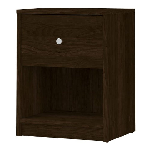 Simply Bedside Table 1 Drawer in Coffee or Truffle Oak or Grey or Jackson Hickory Oak