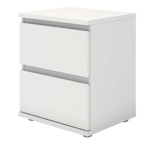 Contemporary Bedside Table with 2 Drawers