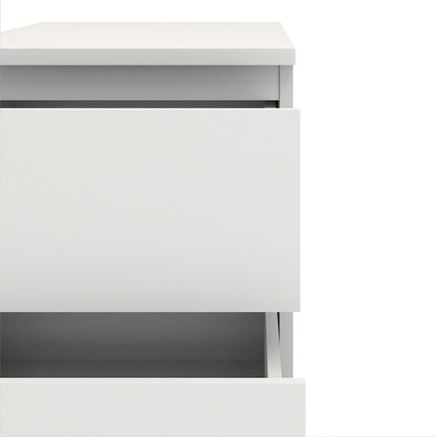 Contemporary Bedside Table with 2 Drawers