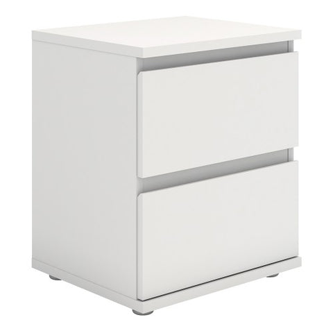 Contemporary Bedside Table with 2 Drawers