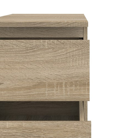 Contemporary Bedside Table with 2 Drawers