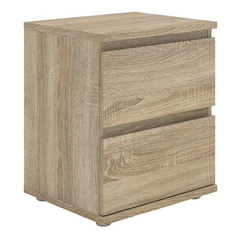 Contemporary Bedside Table with 2 Drawers