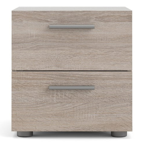 SootheSnooze Bedside Table with 2 Drawers