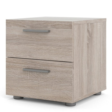 SootheSnooze Bedside Table with 2 Drawers