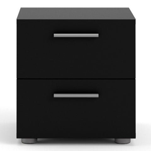 SootheSnooze Bedside Table with 2 Drawers