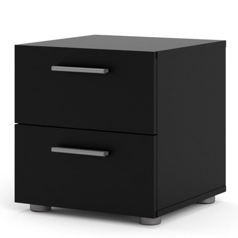 SootheSnooze Bedside Table with 2 Drawers