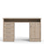 Modern Minimalist Working Desk with Easy Gliding Drawers and Storage Shelves