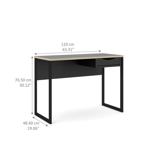 Mary Home Office Desk with 1 Drawer