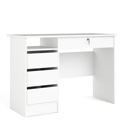 Modern Desk with Minimalist Design and Easy Gliding Drawers