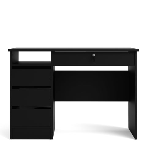 Modern Desk with Minimalist Design and Easy Gliding Drawers
