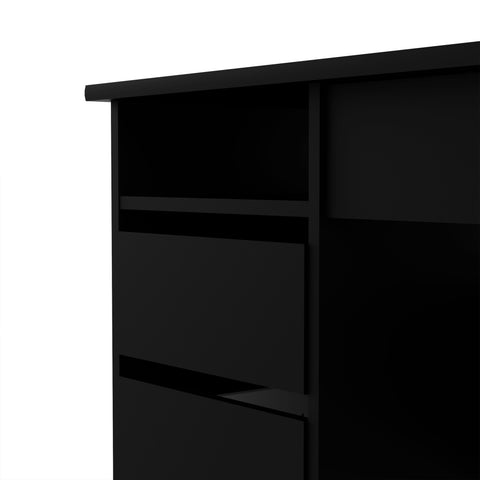 Modern Desk with Minimalist Design and Easy Gliding Drawers
