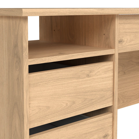 Modern Desk with Minimalist Design and Easy Gliding Drawers